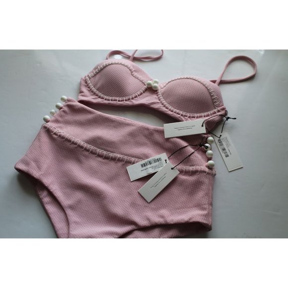 Marysia Salento Top & Bottom in Bloom Size XS High Waisted - Picture 3 of 6